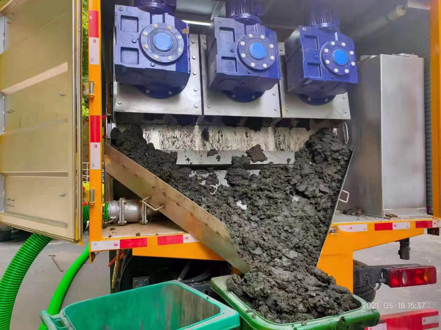 漳浦化粪池清掏城市维护站-泥浆净化干湿分离处理